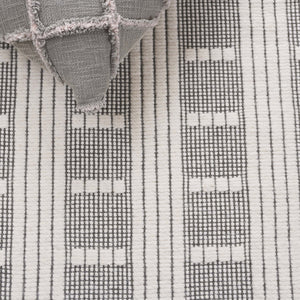 Safavieh Vermont Chic Area Rug Crafted In India – Modern Flatweave Design For Timeless Elegance And Comfort Olive ,Ivory 60% Wool,40% Cotton Vrm951x-5