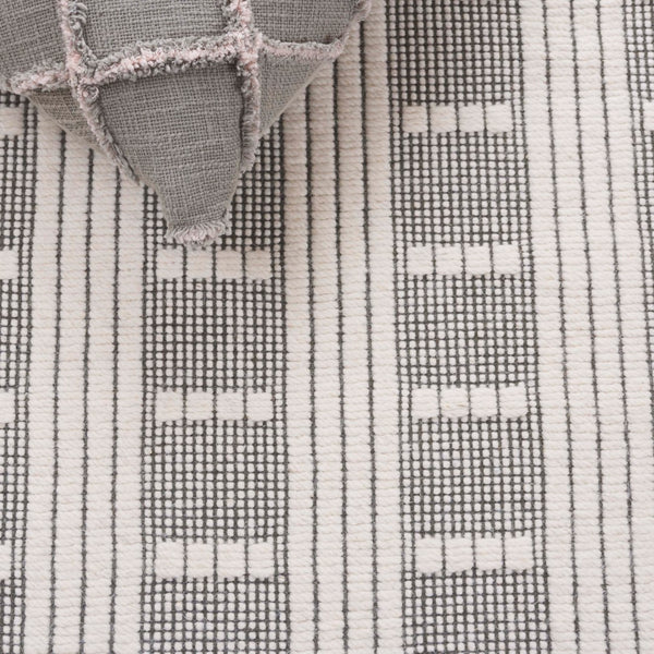 Safavieh Vermont Handcrafted Rectangular Area Rug - Modern Design, Cozy Comfort, Durable & Chic Home Accent Olive ,Ivory 60% Wool,40% Cotton Vrm951x-8