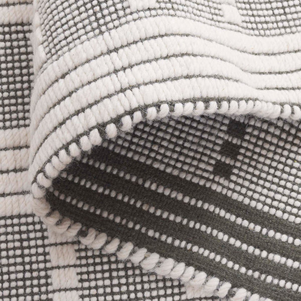 Safavieh Vermont Handcrafted Rectangular Area Rug - Modern Design, Cozy Comfort, Durable & Chic Home Accent Olive ,Ivory 60% Wool,40% Cotton Vrm951x-8