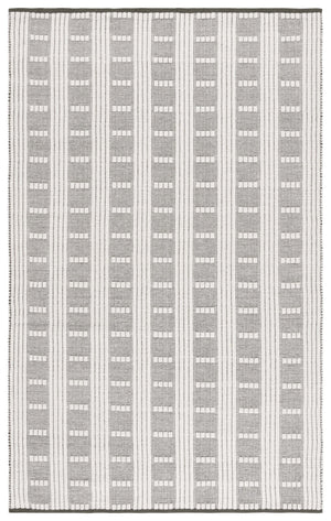 Safavieh Vermont Chic Area Rug Crafted In India – Modern Flatweave Design For Timeless Elegance And Comfort Olive ,Ivory 60% Wool,40% Cotton Vrm951x-5