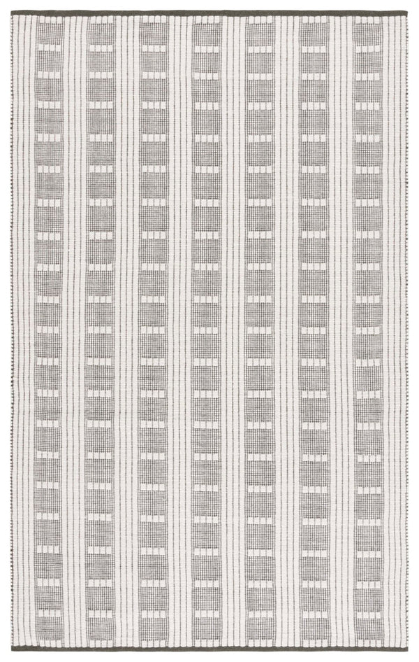 Safavieh Vermont Handcrafted Rectangular Area Rug - Modern Design, Cozy Comfort, Durable & Chic Home Accent Olive ,Ivory 60% Wool,40% Cotton Vrm951x-8