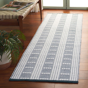 Safavieh Vermont Handwoven Flatweave Rug In Subtle Green Ivory — Wool-Cotton Blend, Low-Profile Durable Elegance 3'-0" x 5'-0" VRM951Y-3