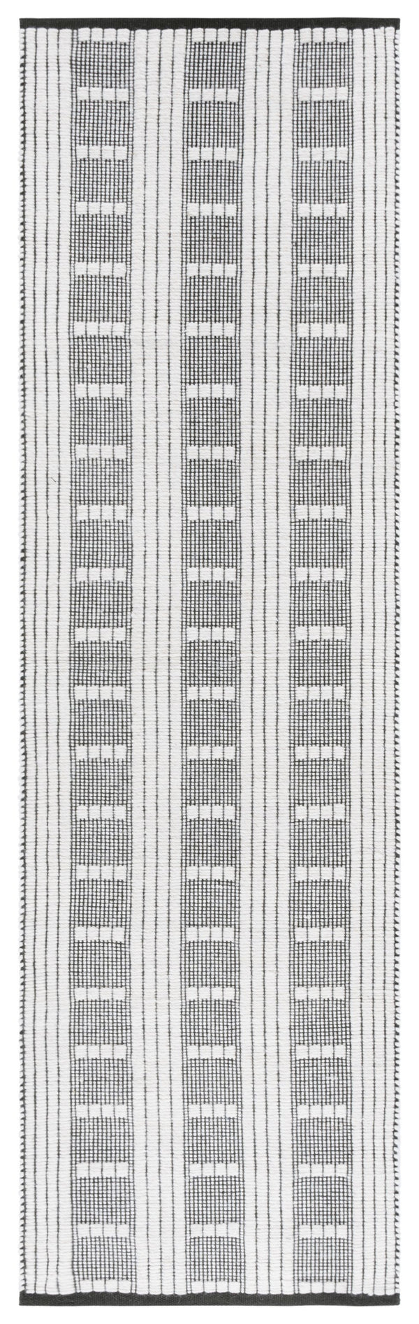 Safavieh Vermont Elegant Green And Ivory Flatweave Rug, Wool-Cotton Blend, Low-Profile 3/8" Pile, Handcrafted 5'-0" x 8'-0" VRM951Y-5