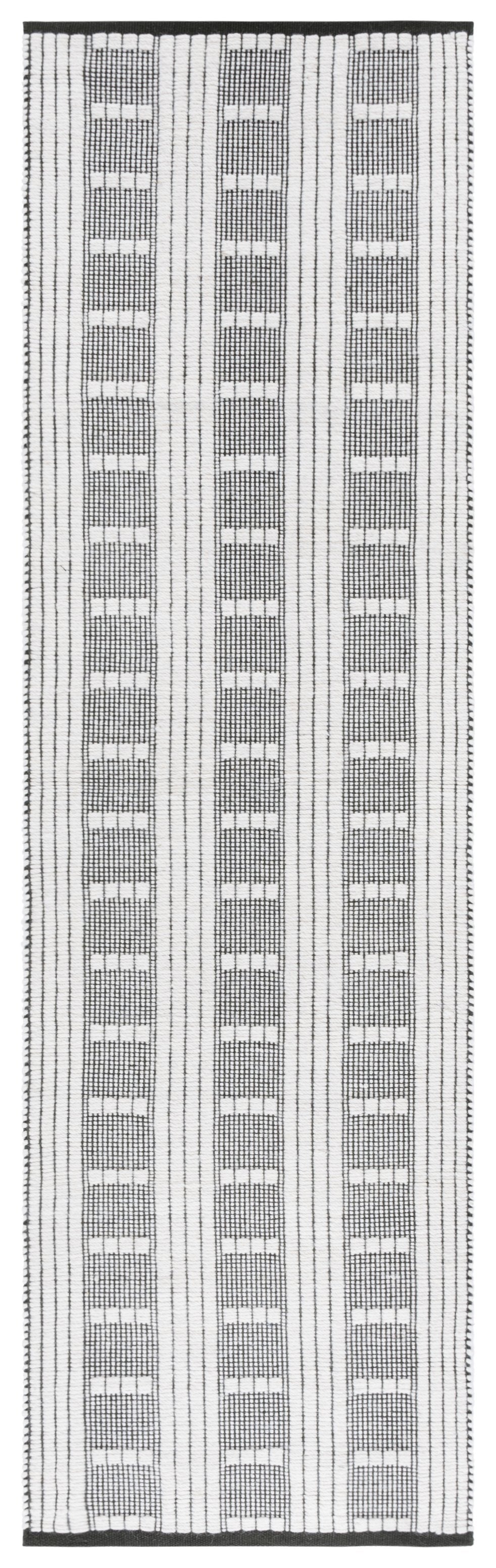 Safavieh Vermont Handwoven Flatweave Rug In Subtle Green Ivory — Wool-Cotton Blend, Low-Profile Durable Elegance 3'-0" x 5'-0" VRM951Y-3