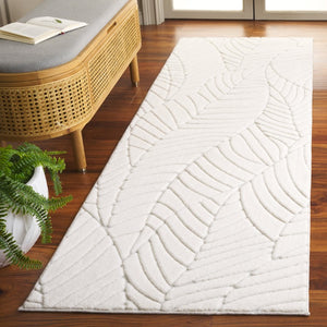 Safavieh Versaillies Ivory Geometric Runner Rug Polyester Low Pile for Hallway or Kitchen 2'-6" x 8'-0" VRS654A-28