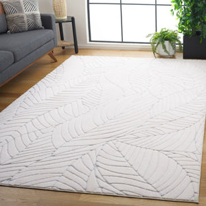 Safavieh Versaillies Ivory Geometric Runner Rug Polyester Low Pile for Hallway or Kitchen 6'-0" x 9'-0" VRS654A-6