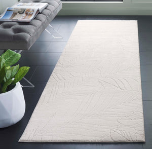 Safavieh Versaillies Floral Runner Rug Ivory Power Loomed Polyester for Hallway Entryway Use 2'-6" x 8'-0" VRS659A-28