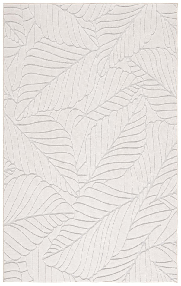 Safavieh Versaillies Floral Runner Rug Ivory Power Loomed Polyester for Hallway Entryway Use 5'-0" x 8'-0" VRS659A-5