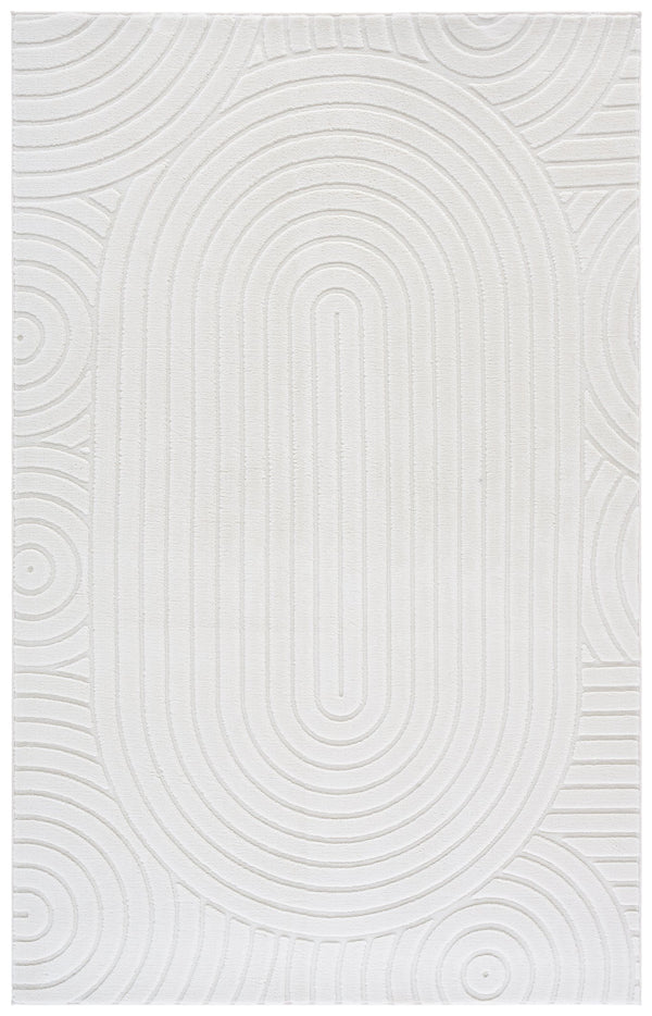 Safavieh Versailles Elegant Ivory Area Rug For Living Room - Low Profile 5/8" Pile, Durable Polyester, Easy Care 8'-0" x 10'-0" VRS661A-8