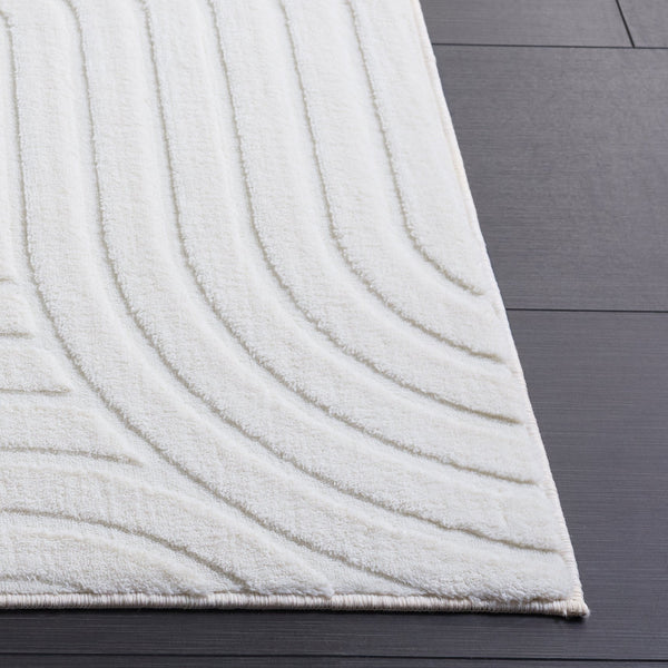 Safavieh Versailles Ivory Area Rug — Low-Profile, Stain-Resistant Polyester Weave With Washable, Slip-Safe Backing 8'-0" x 10'-0" VRS662A-8