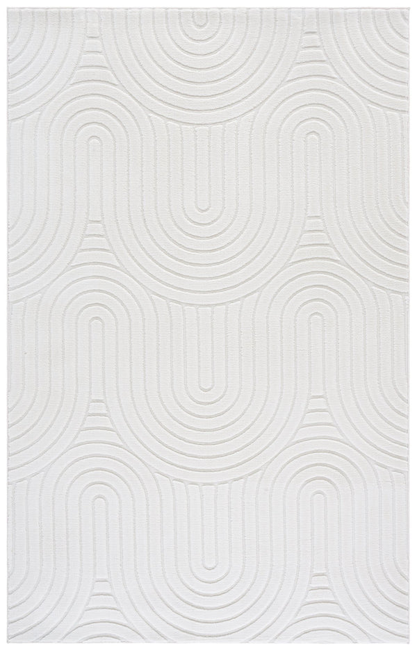 Safavieh Versailles Ivory Area Rug — Low-Profile, Stain-Resistant Polyester Weave With Washable, Slip-Safe Backing 8'-0" x 10'-0" VRS662A-8