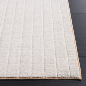 Safavieh Versaillies Geometric Ivory Polyester Runner Rug for Hallways Entryways and Kitchens 2'-6" x 8'-0" VRS664A-28