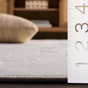 Safavieh Versaillies Ivory Tonal Power Loomed Polyester Rug Low Pile Transitional Living Room VRS668A-4