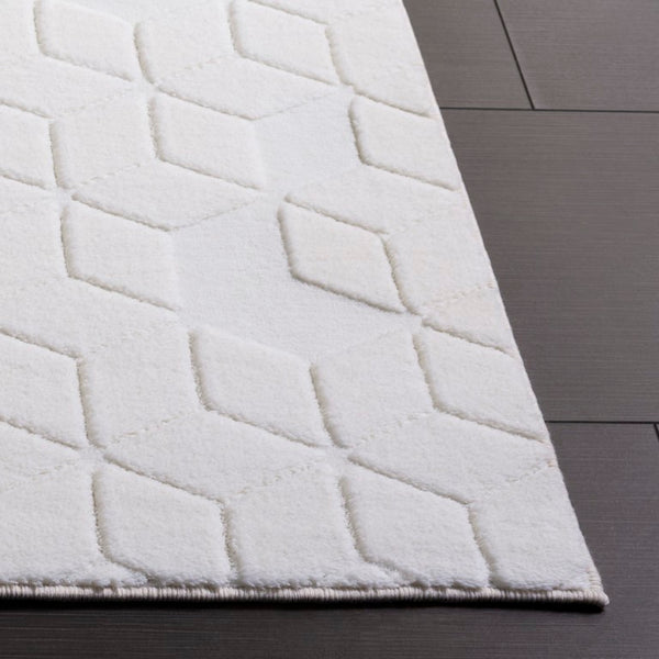 Safavieh Versaillies Ivory Tonal Power Loomed Polyester Rug Low Pile Transitional Living Room VRS668A-4