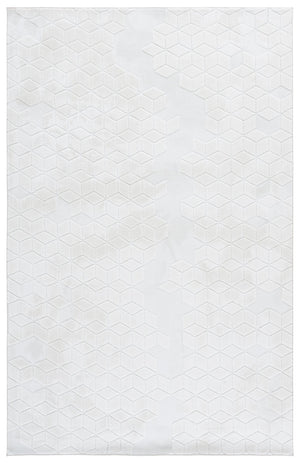 Safavieh Versaillies Ivory Square Area Rug — Soft 100% Polyester, Low Pile 5/8" Cushioning, Washable, Slip-Resistant 6'-0" x 6'-0" VRS668A-6SQ