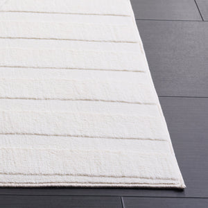 Safavieh Versailles Round Ivory Area Rug — Low Pile, Soft Polyester, Power-Loomed, Washable & Slip-Resistant 6'-0" x 6'-0" VRS669A-6R