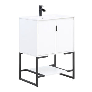 Manhattan Comfort Scarsdale Modern Vanity Sink White VS-2401-WH