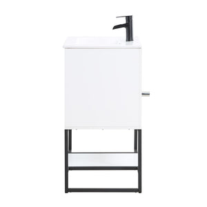 Manhattan Comfort Scarsdale Modern Vanity Sink White VS-2401-WH