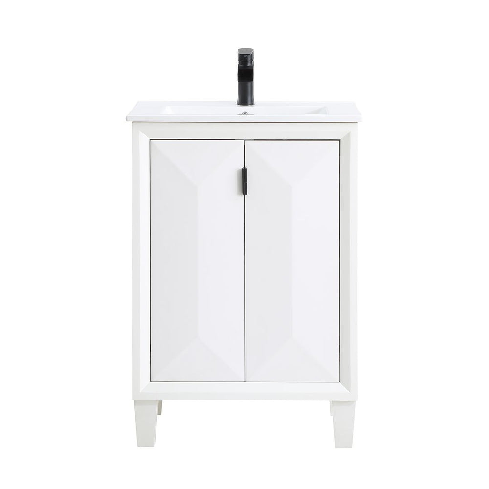 Manhattan Comfort Hyde Modern Vanity Sink White VS-2403-WH