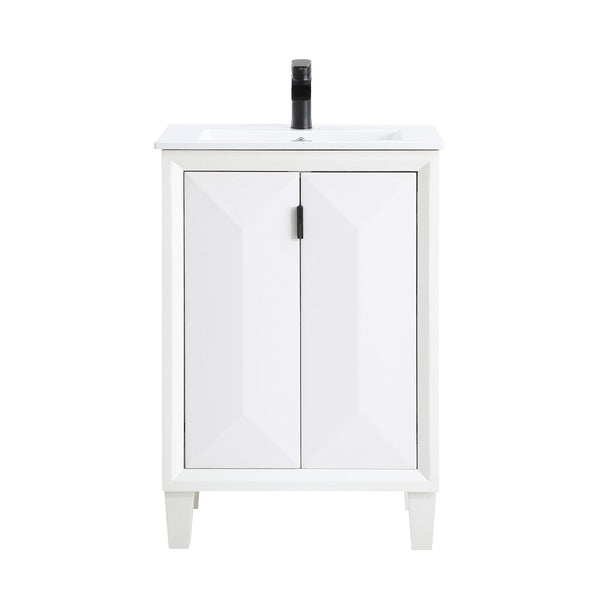 Manhattan Comfort Hyde Modern Vanity Sink White VS-2403-WH