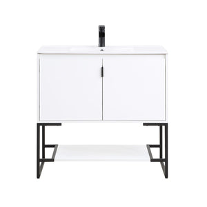 Manhattan Comfort Scarsdale Modern Vanity Sink White VS-3601-WH