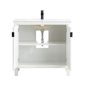 Manhattan Comfort Hyde Modern Vanity Sink White VS-3603-WH