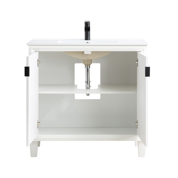 Manhattan Comfort Hyde Modern Vanity Sink White VS-3603-WH