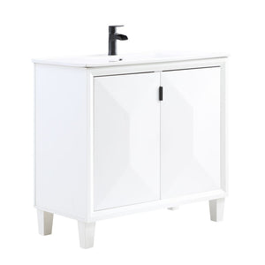 Manhattan Comfort Hyde Modern Vanity Sink White VS-3603-WH