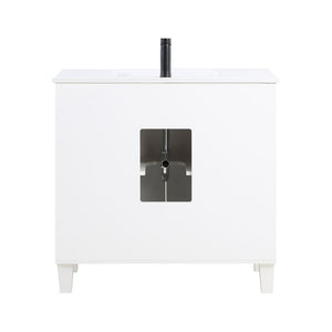Manhattan Comfort Hyde Modern Vanity Sink White VS-3603-WH