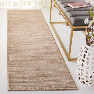 Safavieh Vision 606C Light Brown 6X8 Rug – Low-Profile 1/2" Pile, Power-Loomed Turkey, Durable Minimalist Decor VSN606C-68