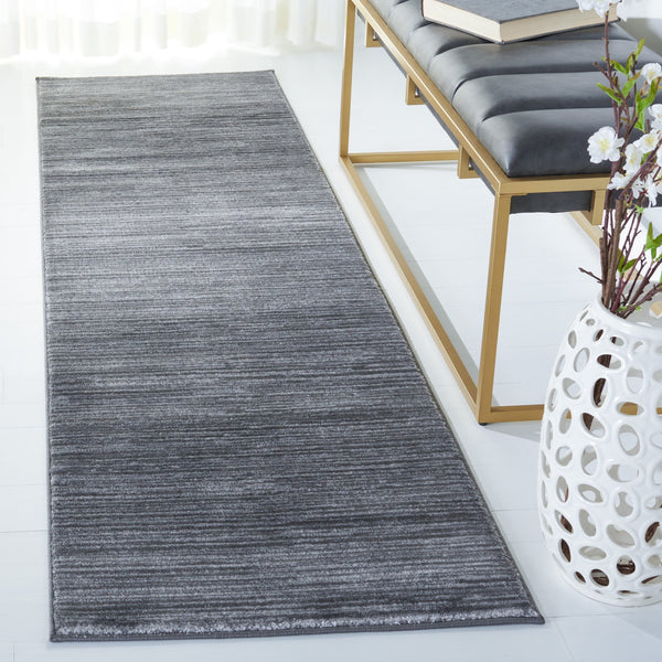 Safavieh Vision Modern Grey Area Rug — Low-Pile, Durable Power-Loomed Turkish Rug For Living Rooms & Offices 7'-0" x 10'-0" VSN606D-7