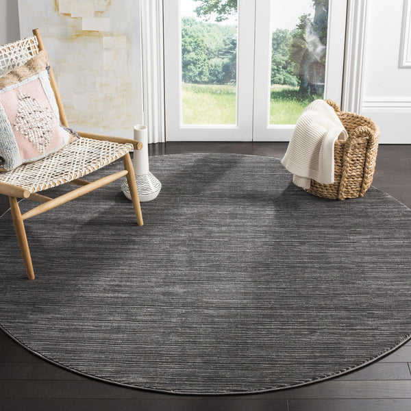 Safavieh Vision Modern Grey Area Rug — Low-Pile, Durable Power-Loomed Turkish Rug For Living Rooms & Offices 7'-0" x 10'-0" VSN606D-7