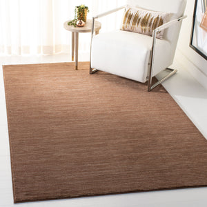 Safavieh Vision Warm Brown Low-Pile Area Rug — Power-Loomed Turkish Quality, Durable, Stain-Resistant Centerpiece 6'-0" x 8'-0" VSN606E-68