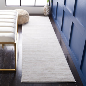 Safavieh Vision Ivory Round Area Rug — Minimalist Soft Low-Pile Power-Loomed Design, Durable Stain-Resistant Comfort 11'-0" x 11'-0" VSN606J-11R