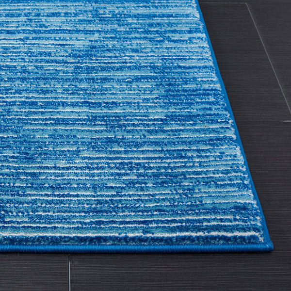 Safavieh Vision Elegant Turkish Textile Area Rug - Luxurious Comfort With Timeless Design For Any Space Blue 49% Polypropylene,30% Cotton,21% Polyester Vsn606m-5sq