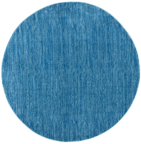 Safavieh Vision Elegant Turkish Textile Area Rug - Luxurious Comfort With Timeless Design For Any Space Blue 49% Polypropylene,30% Cotton,21% Polyester Vsn606m-5sq