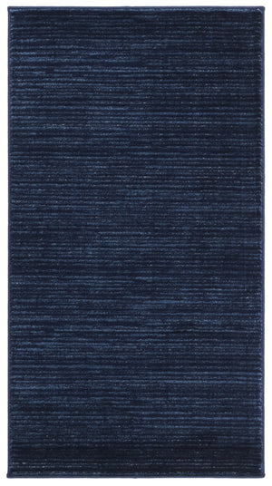 Safavieh Vision Navy Area Rug — Power‑Loomed Turkish Solid Deep Blue For Modern Minimalist Spaces, Durable Soft 6'-0" x 8'-0" VSN606N-68