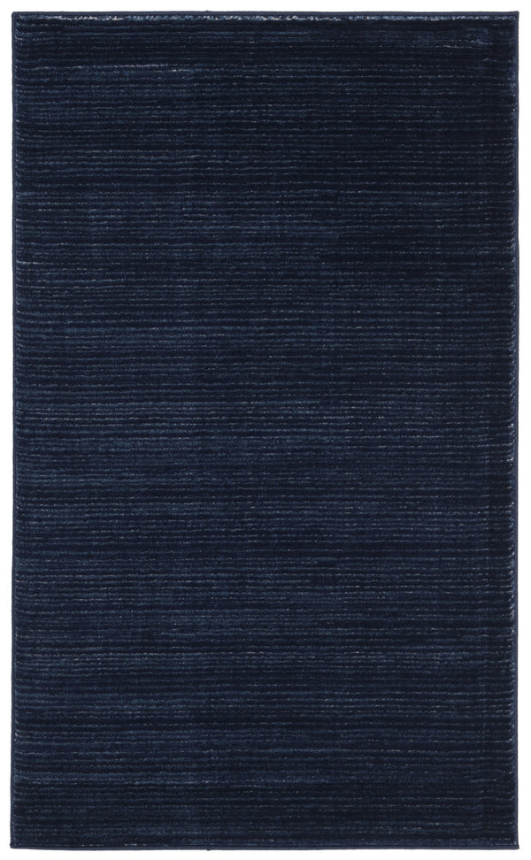 Safavieh Vision Navy Area Rug — Power‑Loomed Turkish Solid Deep Blue For Modern Minimalist Spaces, Durable Soft 6'-0" x 8'-0" VSN606N-68