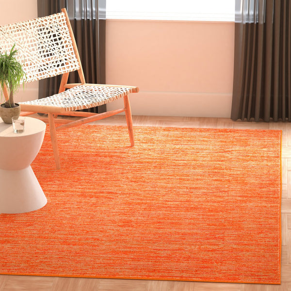 Safavieh Vision Elegant Turkish Textile Area Rug - Luxurious Comfort With Timeless Design For Any Space Orange 49% Polypropylene,30% Cotton,21% Polyester Vsn606p-10