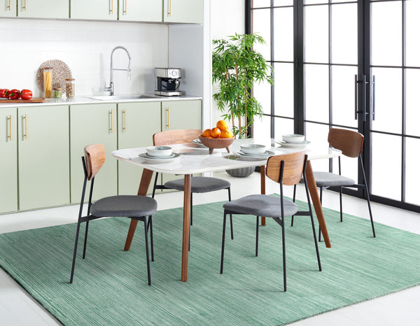 Safavieh Vision Elegant Turkish Textile Area Rug - Luxurious Comfort With Timeless Design For Any Space Light Green 49% Polypropylene,30% Cotton,21% Polyester Vsn606x-5sq