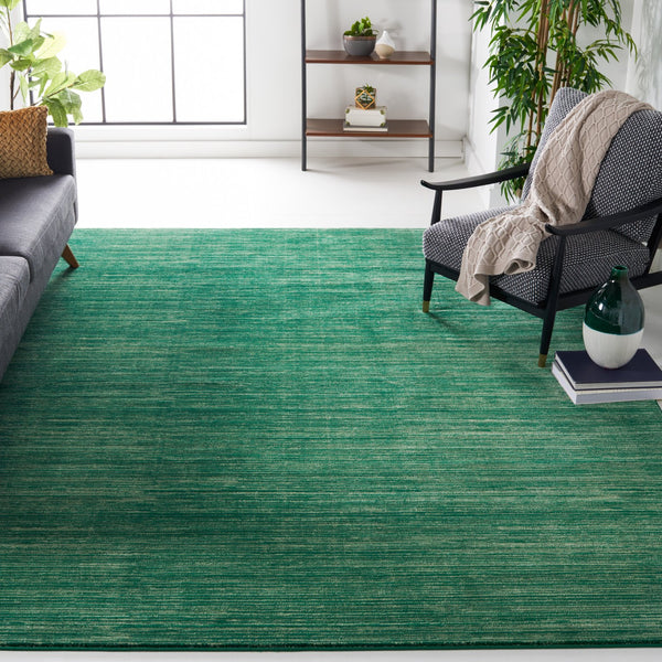 Safavieh Vision Elegant Turkish Textile Area Rug - Luxurious Comfort With Timeless Design For Any Space Dark Green 49% Polypropylene,30% Cotton,21% Polyester Vsn606y-10r