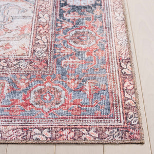 Safavieh Vintage Serapi 600q Red / Orange / Grey Red Orange ,Grey Polyester Chenille Vsp600q-5