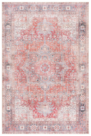 Safavieh Vintage Serapi 600q Red / Orange / Grey Red Orange ,Grey Polyester Chenille Vsp600q-5