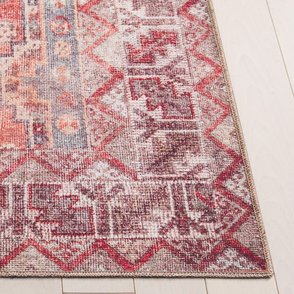 Safavieh Vintage Serapi 602q Red / Blue Red ,Blue Polyester Chenille Vsp602q-5