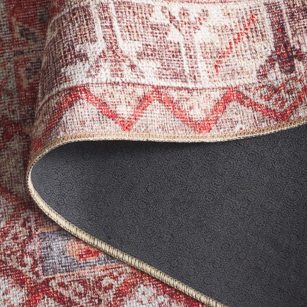 Safavieh Vintage Serapi 602q Red / Blue Red ,Blue Polyester Chenille Vsp602q-5