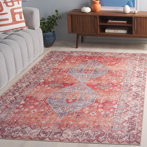 Safavieh Vintage Serapi 602q Red / Blue Red ,Blue Polyester Chenille Vsp602q-5