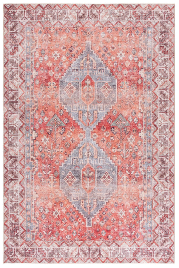 Safavieh Vintage Serapi 602q Red / Blue Red ,Blue Polyester Chenille Vsp602q-5
