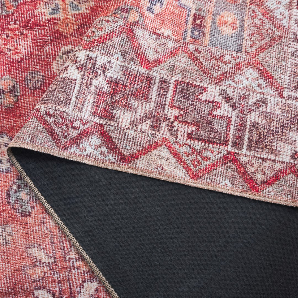 Safavieh Vintage Serapi 602q Red / Blue Red ,Blue Polyester Chenille Vsp602q-6