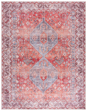 Safavieh Vintage Serapi 602q Red / Blue Red ,Blue Polyester Chenille Vsp602q-6