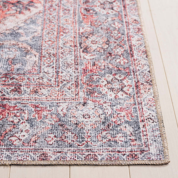 Safavieh Vintage Serapi 604q Red / Orange / Blue Red Orange ,Blue Polyester Chenille Vsp604q-6